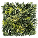 placa jardim vertical artificial mix 14 plantas 1 m²