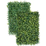 placa jardim vertical artificial samambaia 40 x 60 cm