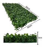 Placa Jardim Vertical Artificial Buchinho ou Agrião 40X60CM