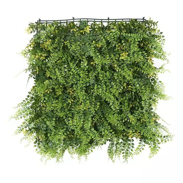 Jardim Vertical Artificial 50 X 50 CM 0,25 M2 Jardim samambaias