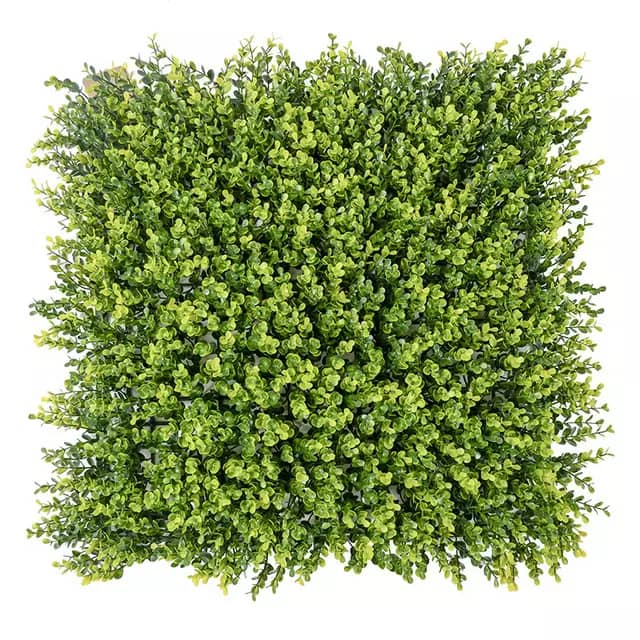 Jardim Vertical Artificial 50 X 50 CM 0,25 M2 Eucalipto Verde